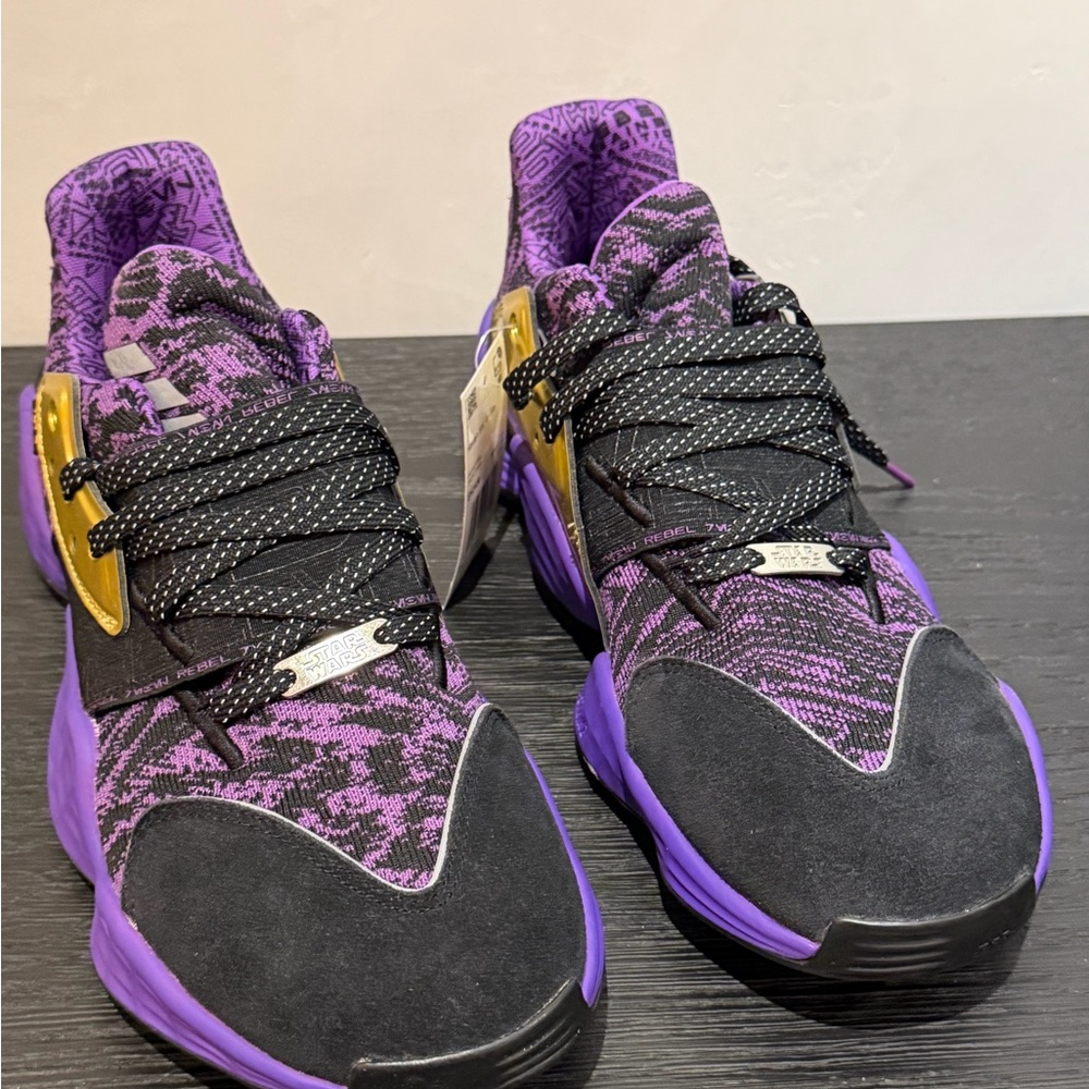Men's Adidas Harden Vol. 4 Star Wars Lightsaber Sneakers with Box - Size US 9